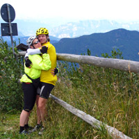Rudi Rhode in den Alpen